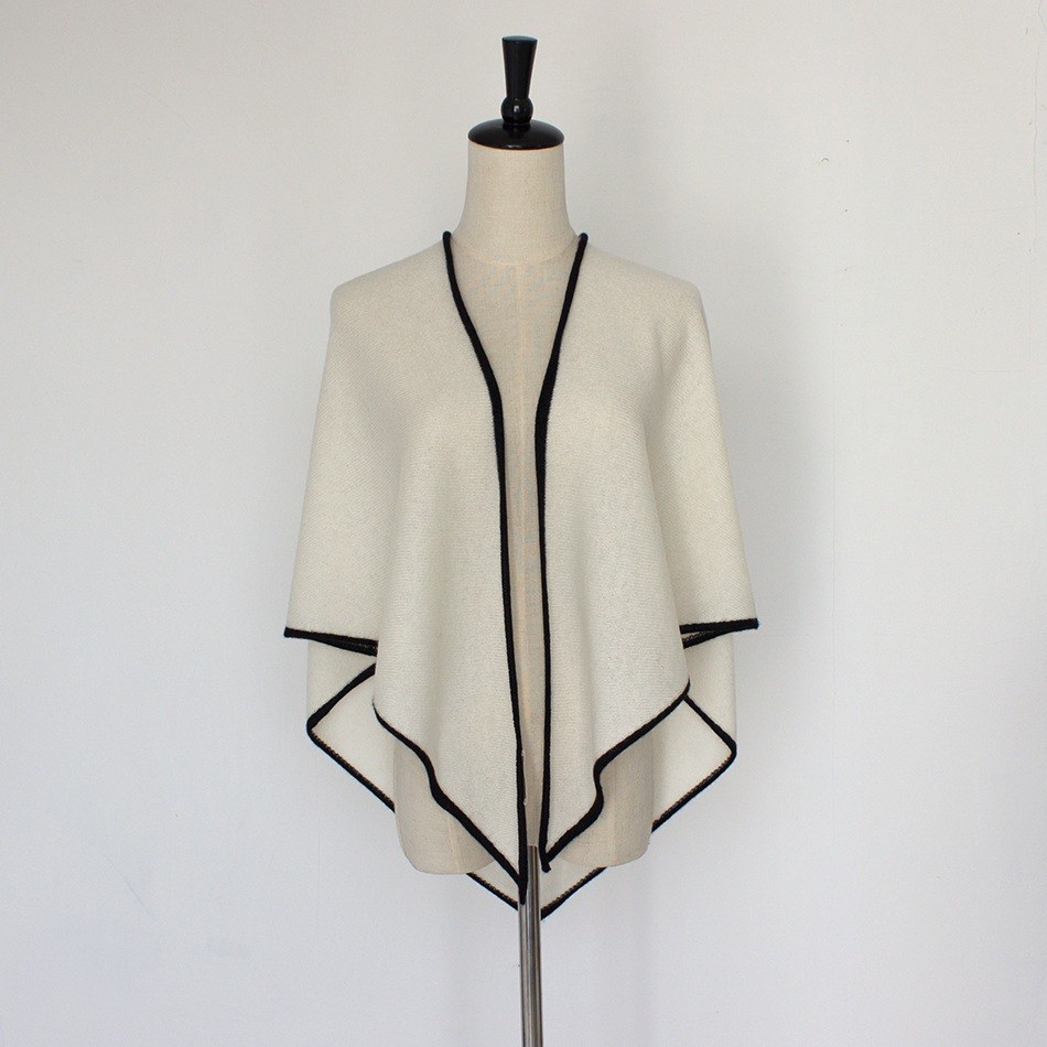 Cashmere Knit Triangle Shawl Cashmere Knit Triangle Shawl