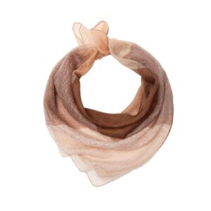 Cashmere Check Square Scarf — RS26-C223