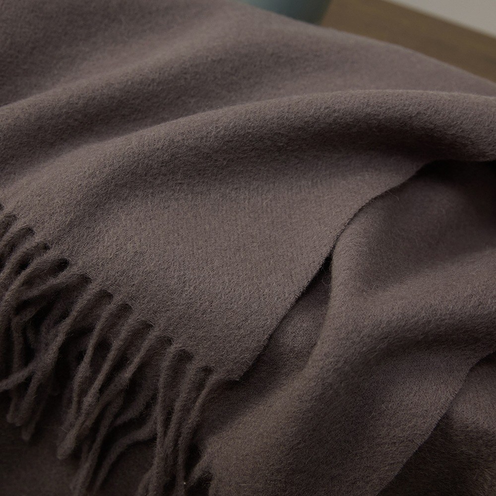 Solid Ripple Wool Scarf Solid Ripple Wool Scarf