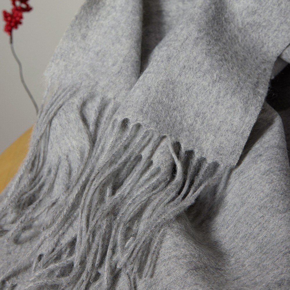 Solid Lambswool Shawl Solid Lambswool Shawl