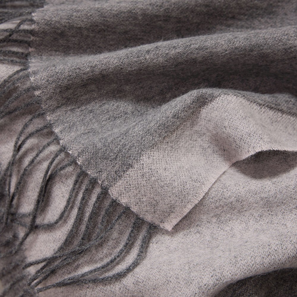 Wool Scarf with Contrast Border — RS26-W040 Wool Scarf with Contrast Border