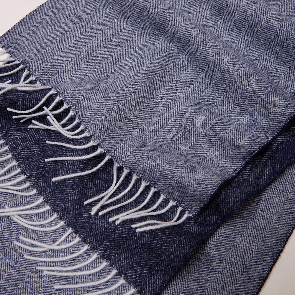Wool Herringbone Scarf Wool Herringbone Scarf