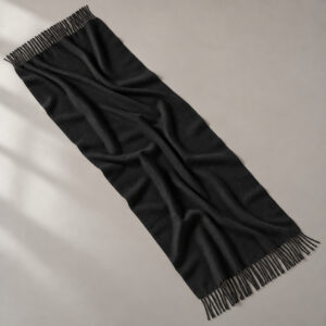 ruisong merino shawl black main