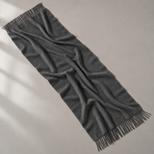 ruisong merino shawl charcoal grey main