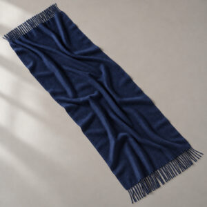 ruisong merino shawl navy blue main